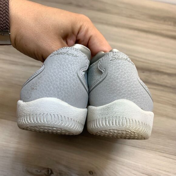 Skechers Be Lux Daylights Air-Cooled Memory Foam Grey/Silver Women's 7 - Picture 4 of 11